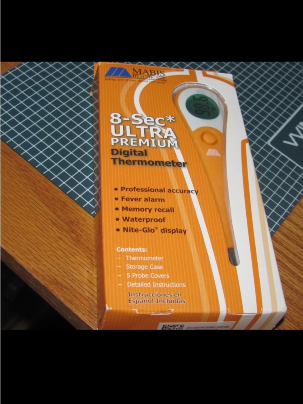 NWT Mabis Digital Thermometer 8-Sec Ultra Premium for Adults Babies